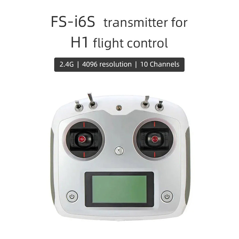 FS i6S Radio 2.4G SBUS 10 Channels Transmitter – FLYWING