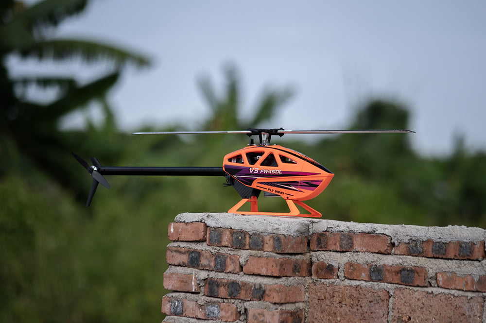 Flywing FW450L ACE RC smart GPS Stabilized helicopter 6CH 450Lsize with ACE