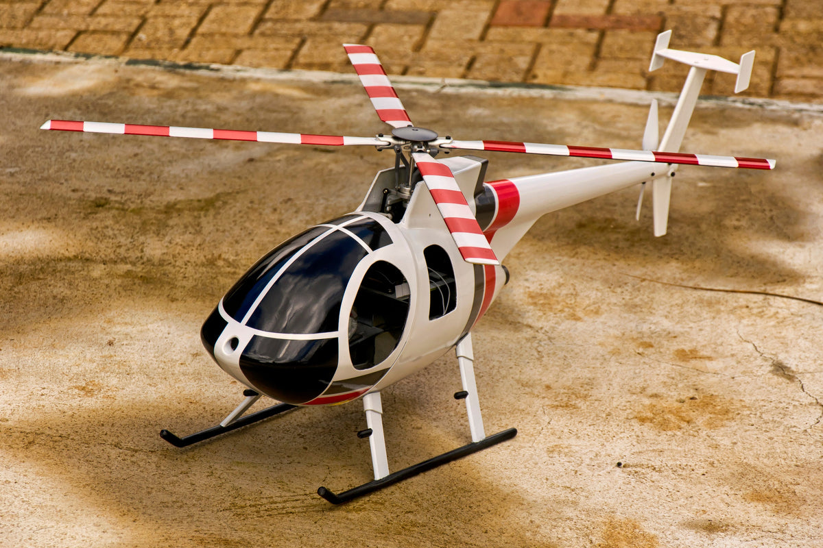 A printed MD500, sixteen minutes in the air