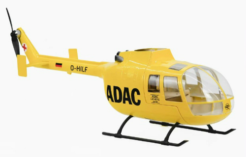 Fuselage - BO-105 ADAC with LED/SKID/TAIL ROTOR