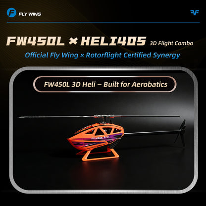 Flywing FW450 6CH GPS RC Heli RF Flight Controller 3D Flybarless
