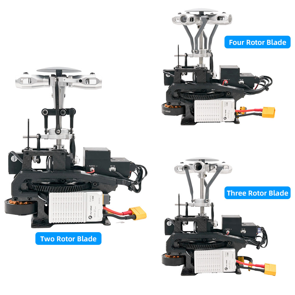 2/3/4 blades rotor Quick-release RC Scale Helicopter machinery for all SCALE Helicopter with ACE GPS