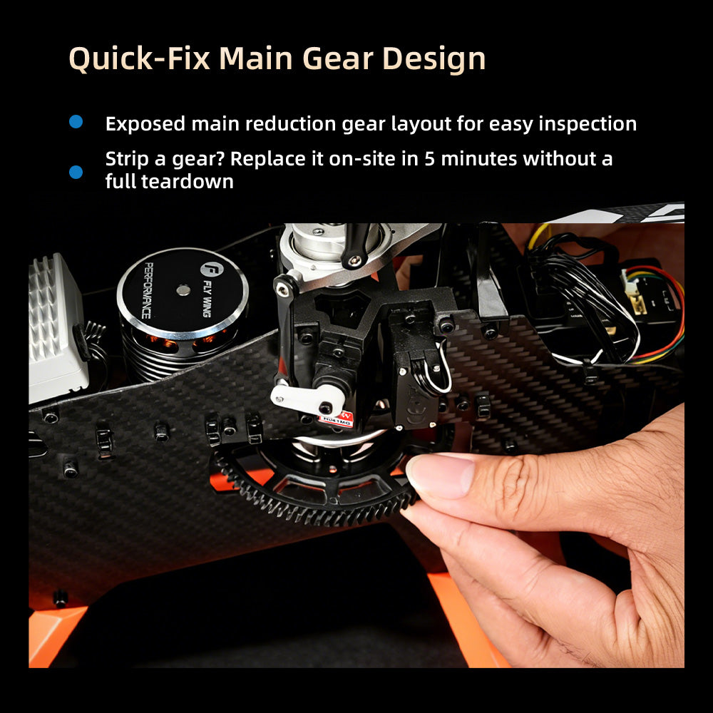 Flywing FW450 6CH GPS RC Heli RF Flight Controller 3D Flybarless