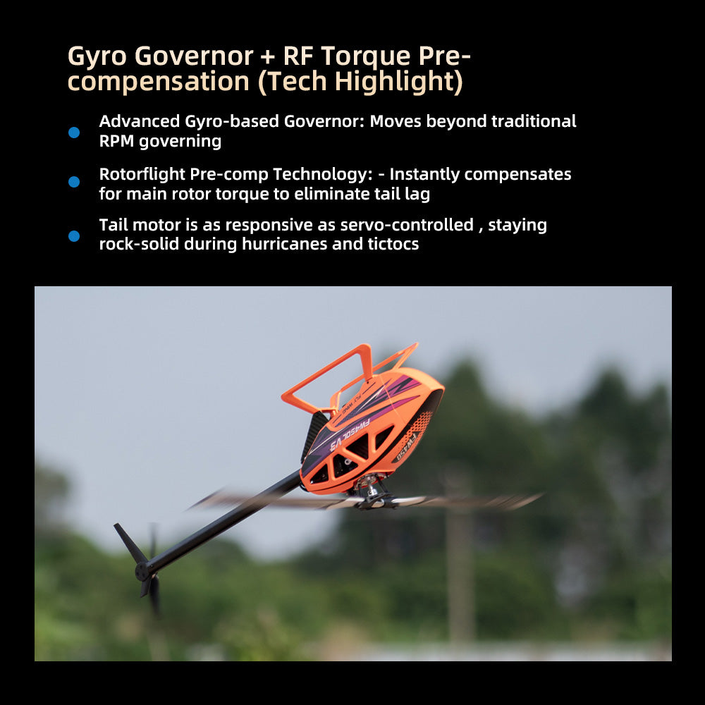 Flywing FW450 6CH GPS RC Heli RF Flight Controller 3D Flybarless