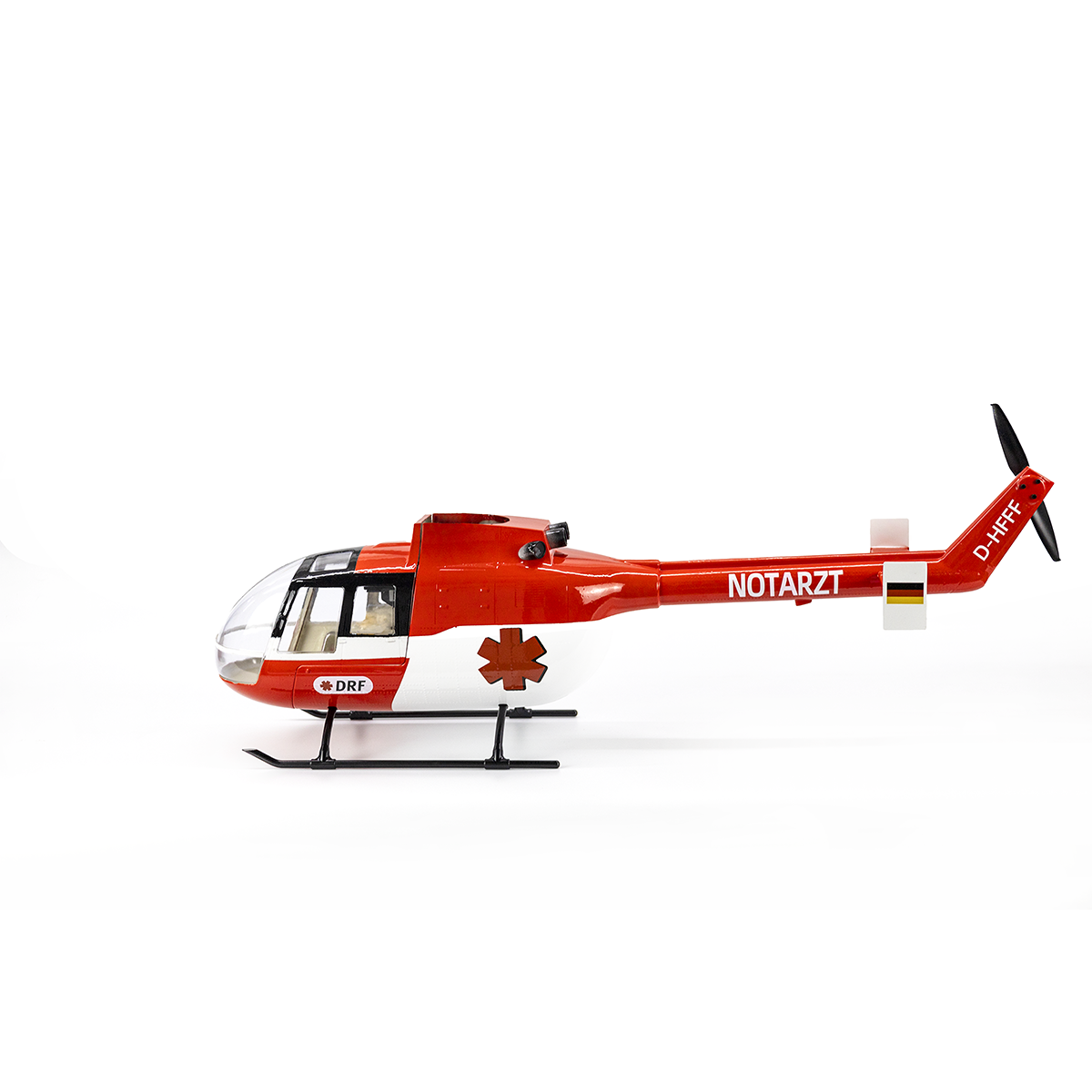 FS79-BO-105 Fuselage（have skid and tail motor）