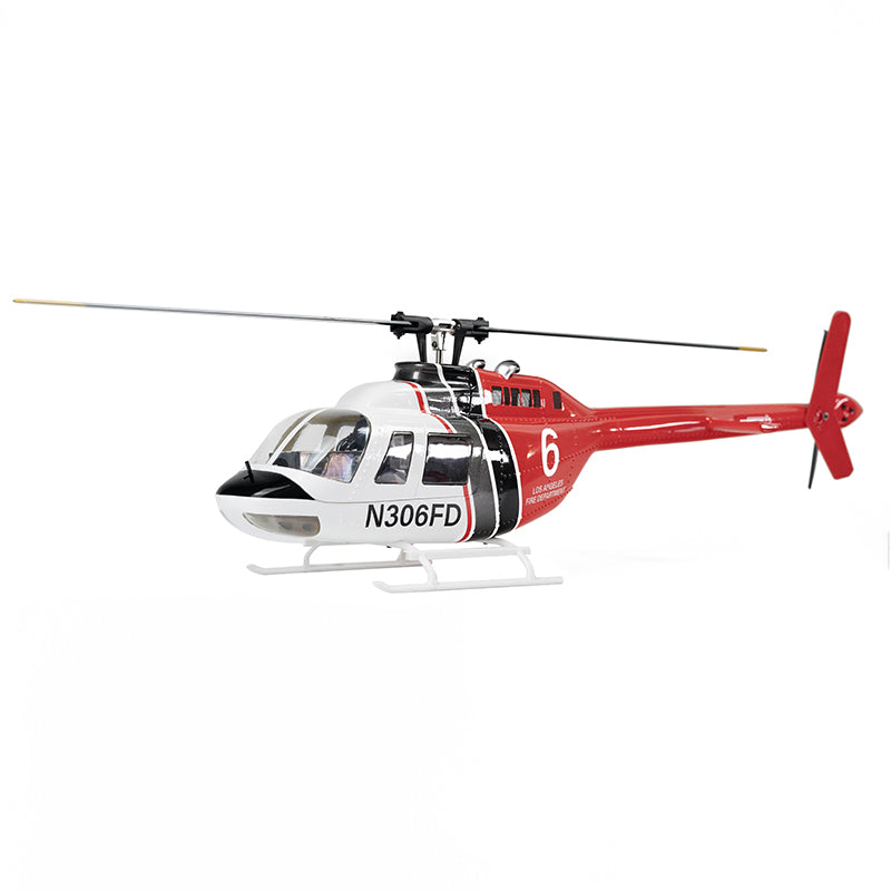 Flywing Bell-206  ACE 6CH RC GPS Stabilized Scale helicopter 470L size Fuselages with  ACE