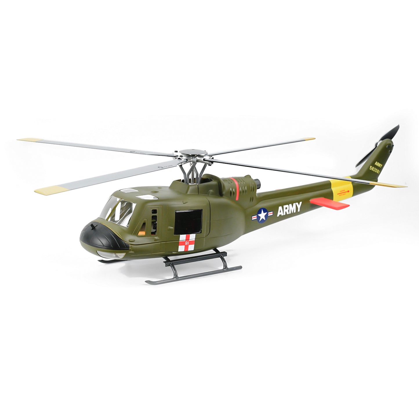 Flywing UH-1 Huey ACE GPS Stabilized 6CH RC Scale helicopter 470L size