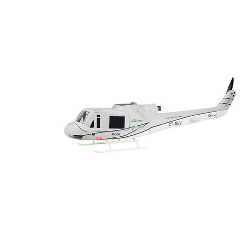 Fuselage - FS70 UH-1 fuselage with LED/SKID/TAIL ROTOR- Gray