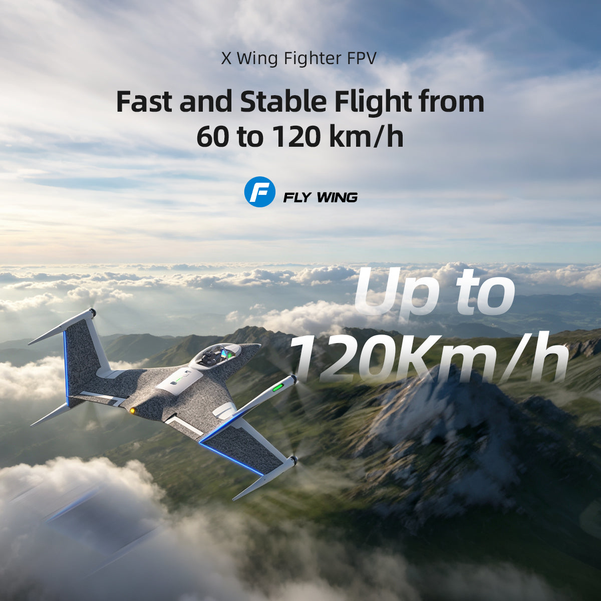 Flywing X Wing Fighter FPV