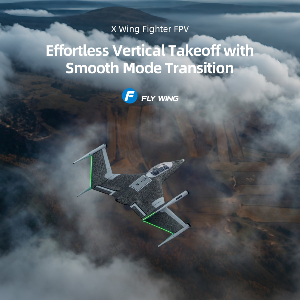 Flywing X Wing Fighter FPV
