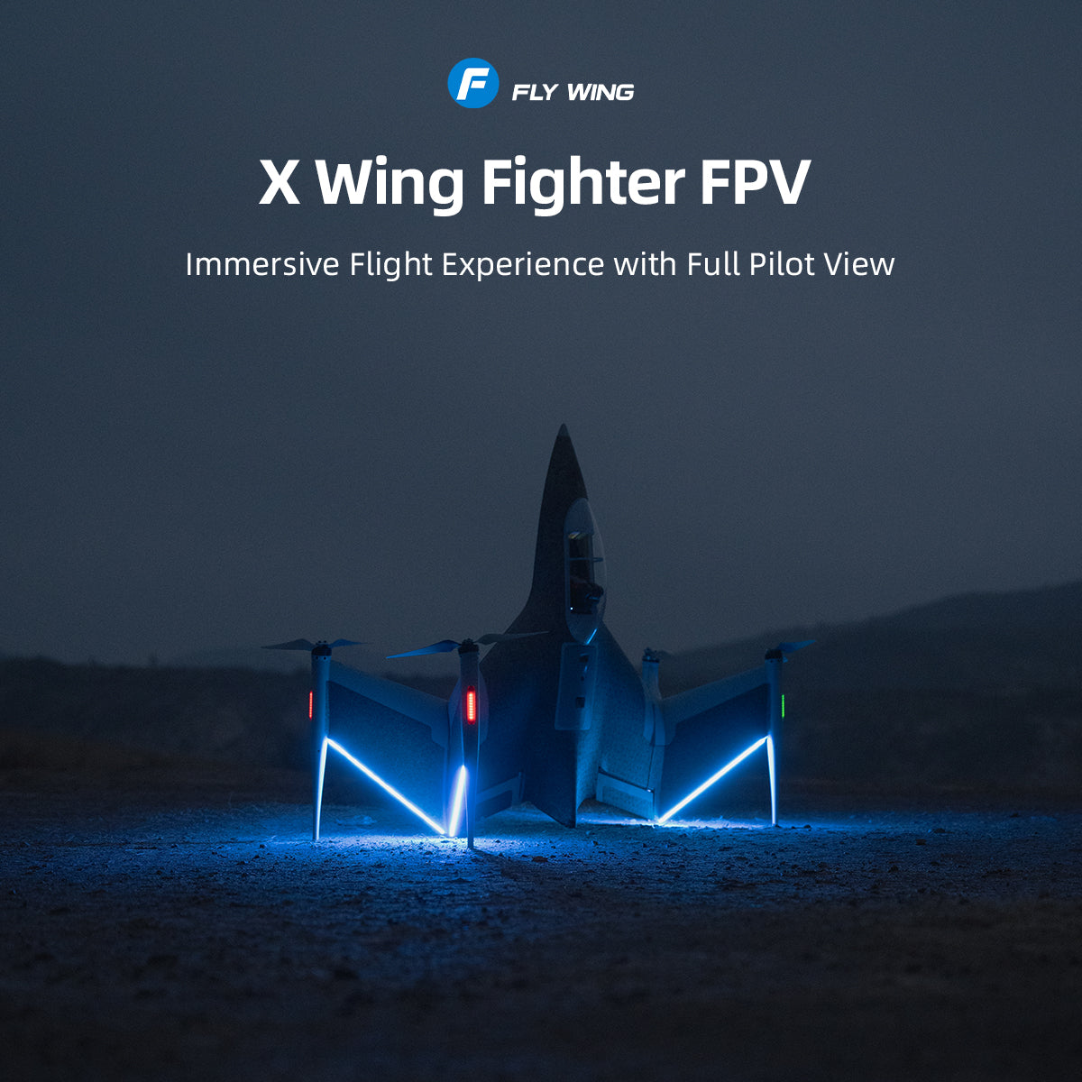 Flywing X Wing Fighter FPV